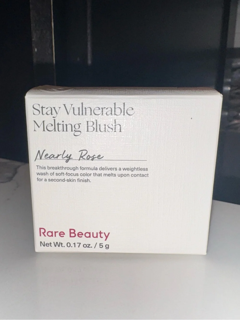 Rare Beauty Stay Vulnerable Melting Cream Blush-Shade NEARLY ROSE